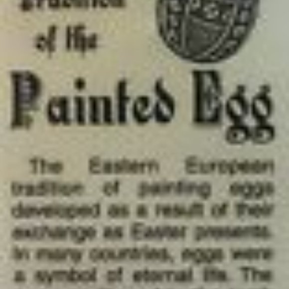 Bronners Glass Hand Painted Red Blue Flowers leaves Egg Ornament-Easter Spring - Picture 3 of 3